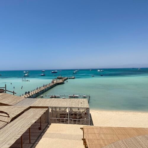 Orange Bay on Giftun Island near Hurghada, Egypt