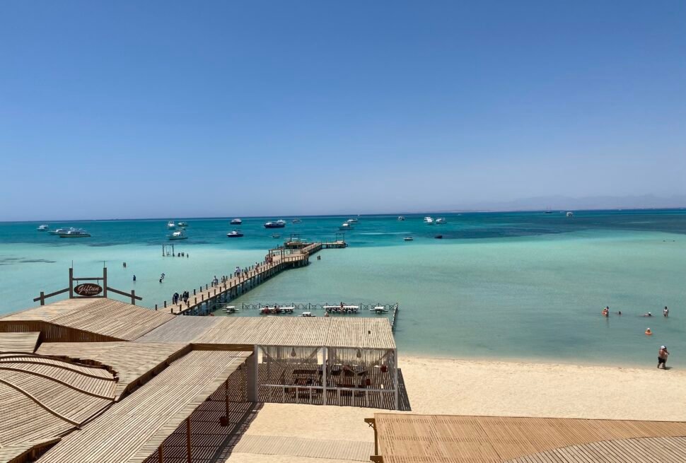 Orange Bay on Giftun Island near Hurghada, Egypt