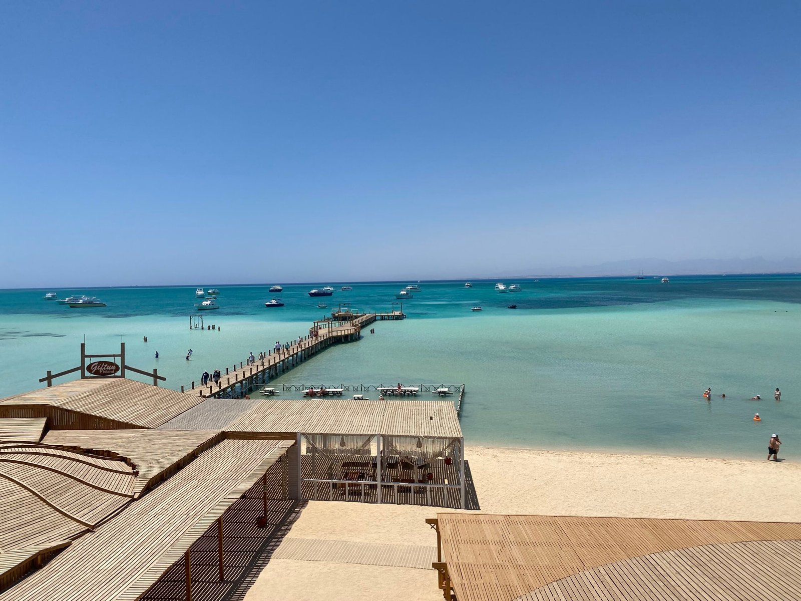 Orange Bay on Giftun Island near Hurghada, Egypt