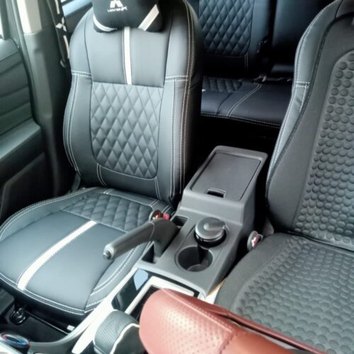 Private car interior - leather seats