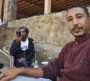 Hamada and Ahmed from the Mon Hurghada team