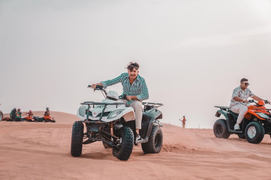 Quad bike safari in the desert of Hurghada