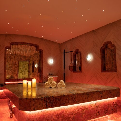 Turkish hammam in a spa